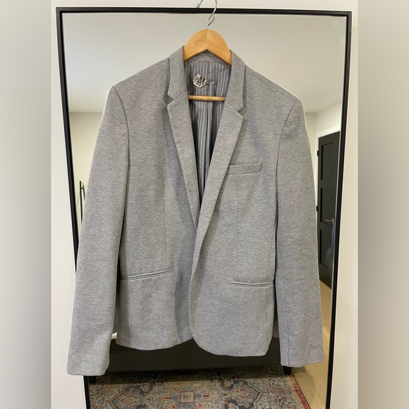 Zara Grey Blazer - Picture 1 of 4